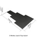 LITKO Lance Formation Tray Heavy Duty Magnet Insert Compatible with Warhammer: The Old World, 6 Cavalry 30x60mm Bases-Movement Trays-LITKO Game Accessories