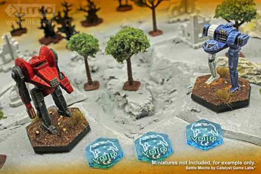LITKO Mecha Void Signature System Tokens Compatible with BattleTech (10)-Tokens-LITKO Game Accessories